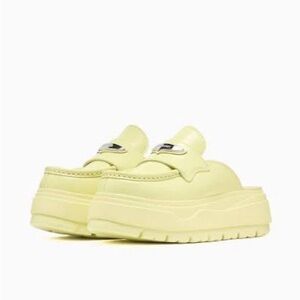 Air Jordan Yellow Platform Shoes NWT